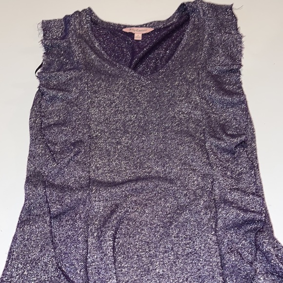 Juicy Couture Metallic Glitter Sweater - Size Small - Picture 8 of 9